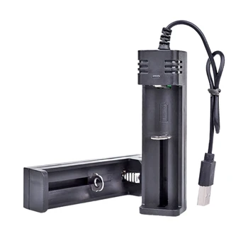1 Nyílásba Intelligens Akkumulátor Töltő USB Töltő 18650 16340 14500 26650 Újratölthető Elemek LED Kijelző