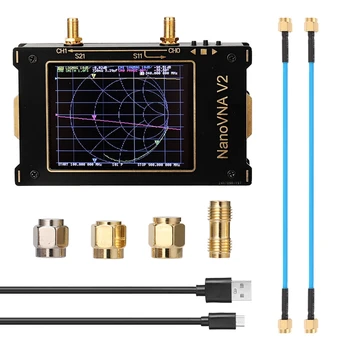 3.2 Inch TFT kijelző 3G Vektor Hálózat Analizátor SAA2 Nanovna V2 Antenna Analyzer Rövidhullámú HF VHF UHF Intézkedés duplex Egység Szűrő