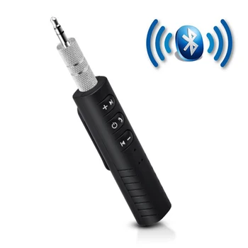 3,5 mm-es Jack Bluetooth-Kompatibilis Audio Receiver AUX Autó, Vezeték nélküli Audio-Mobil BT Hangszóró Adapter Kihangosító A2DP