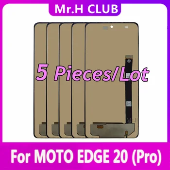 5 Db A Motorola Moto Szélén 20 Pro LCD érintőképernyő Digitizer Csere A Moto Szélén X30 LCD-Moto Edge 30 Pro Kijelző