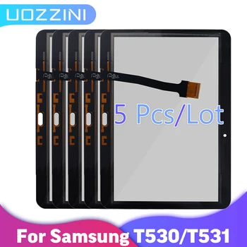 5db/Sok-10.1 Hüvelykes Samsung Galaxy Tab 4 LTE 3G T530 T531 T535 SM-T530 SM-T531 SM-T535 érintőképernyő Digitalizáló Külső Üveg