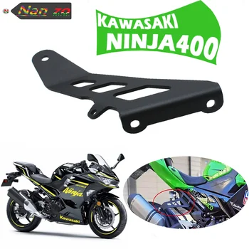 A KAWASAKI Ninja400 Ninja 400 2018-2022 Vas Kipufogó Fogas Motorkerékpár, Kipufogó tartó Tintasugaras bevonat
