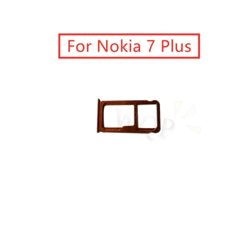 a Nokia 7 plusz-Kártya Tálcát tartó Nokia 7+ SIM-Kártya, Micro SD Kártya Foglalat Adapter Csere, Javítás, Alkatrészek
