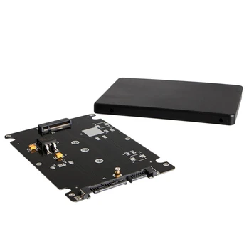 B+M Billentyű Aljzat 2 M. 2 NGFF (SATA) SSD 2,5 Adapter Kártya tok Új