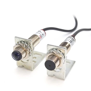 E3F-20C1 3mm Lézersugár Fotoelektromos Kapcsoló Minimális fény Infravörös Érzékelők NPN Kikapcsolása LED-es Indukciós Mutató