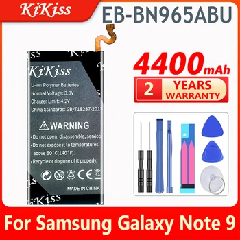 EB-BN965ABU 4400mAh Mobiltelefon Csere Batery Samsung Galaxy Note9 Megjegyzés 9 N9600 SM-N9600 SM-N960F N960U N960N N960W