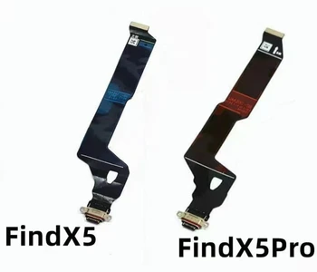Eredeti Töltő Port Az OPPO find X5 Pro X5pro USB-Port Csatlakozó Dock Töltés Flex Kábel Csere Alkatrészek