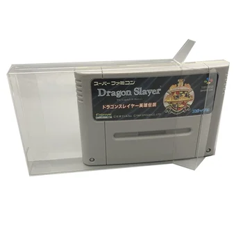 Gyűjtemény Kijelző Doboz SFC/Nintendo Super Famicom Játék Tároló Átlátszó Dobozok TEP Shell Tiszta Gyűjtse össze az Esetben