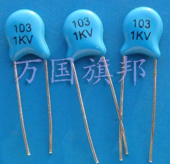Ingyenes Szállítás.103 év kerámia kondenzátor, 1000 V. 1 kV 2 csak 40 jüan