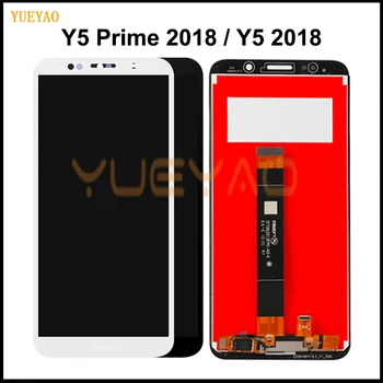 Kijelző Huawei Y5 Miniszterelnök 2018 LCD Kijelző érintőképernyő Huawei Y5 2018 LCD Kijelző Csere Alkatrészek