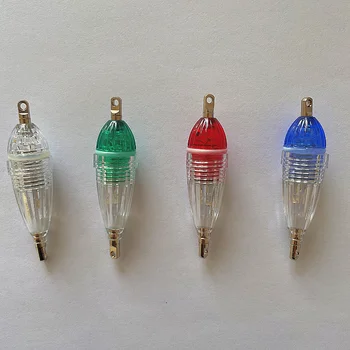 LED-es Mini Víz alatti Hal, Tintahal, Csali, Csali Fény Vonzza a Villogó Lámpa 6cm Zöld Kék Piros Fehér Kültéri Halászati Tartozékok Új