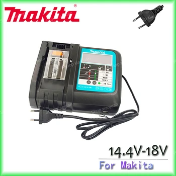 Makita Töltő 14,4 V 18V Eredeti DC18VRC Akkumulátor Töltő Makita 6000mAh Bl1830 Bl1430 BL1860 BL1890 Eszköz a Hatalom Töltő USB Prot