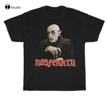 Nosferatu Vámpír Drakula Klasszikus Horror Film Rövid Ujjú Póló Fekete Póló
