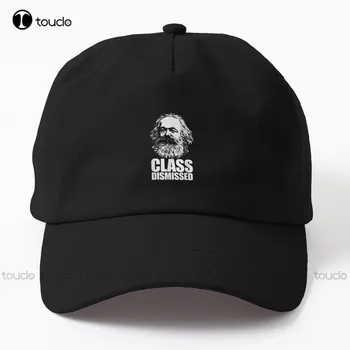 Osztály Vicces Kommunista Mém Karl Marx Apa Kalap, Kalapok Női Szabadtéri Egyszerű Vintag Napellenző Alkalmi Caps Hip-Hop Traktoros Kalapok Rajzfilm