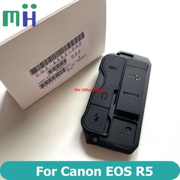 ÚJ EOS R5 HDMI-kompatibilis, MIKROFON Kap Felületet Borító, USB Gumi Fedél Ajtó CG2-6562 Canon EOSR5 Rész