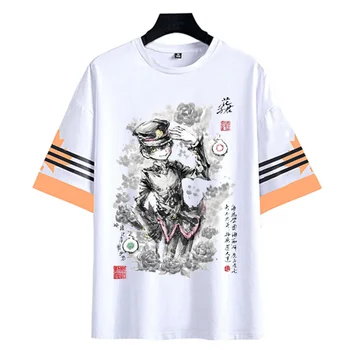új T-shirt Anime Wc-köteles Hanako-kun Férfiak női Rövid Ujjú póló Tinta mosás festés póló